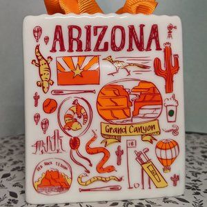 Starbucks Limited Edition Arizona "Been There" Ceramic Gift Card Holder Ornament